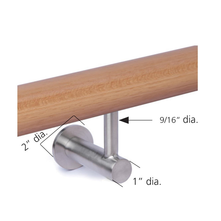 Indital Stainless Steel Handrail Support Wayfair